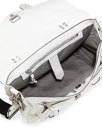 Proenza Schouler Ps1 Medium Nylon Mailbag Optic White