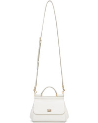 Dolce & Gabbana White Mini Miss Sicily Bag