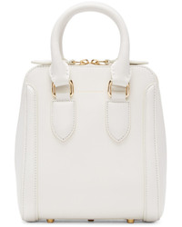 Alexander McQueen White Small Heroine Bag