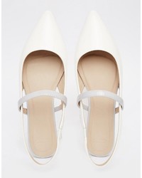 Asos Latimer Pointed Ballet Flats