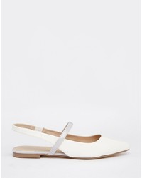 Asos Latimer Pointed Ballet Flats