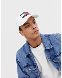 Tommy Jeans 60 Limited Capsule Baseball Cap With Crest Flag In White