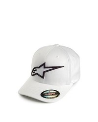 Alpinestars Logo Astar Flexfit Baseball Cap White