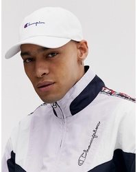 Champion Baseball Cap With Logo In White