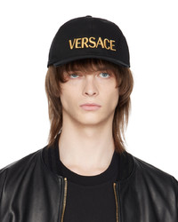 Versace Black Cap