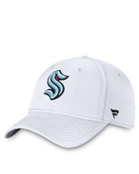 FANATICS Branded White Seattle Kraken Core Primary Logo Flex Hat At Nordstrom