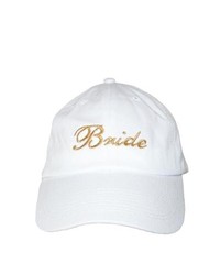 CTM Bride Baseball Cap White One Size