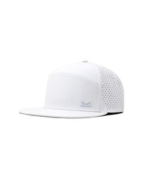 Melin Hydro Trenches Snapback Baseball Cap In Whitewhite At Nordstrom