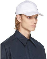 Alexander McQueen White Black Logo Cap
