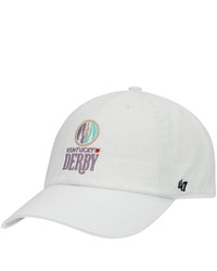 '47 White Kentucky Derby 148 Official Logo Clean Up Adjustable Hat At Nordstrom