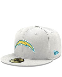 New Era White Los Angeles Chargers Omaha Primary Logo 59fifty Fitted Hat At Nordstrom