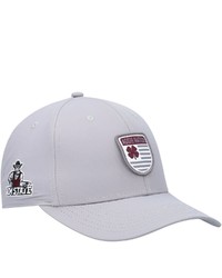 Black Clover White New Mexico State Aggies Nation Shield Snapback Hat
