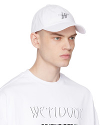 We11done White Wd One Logo Cap