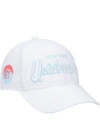 Mitchell & Ness X Uninterrupted White New York Nets Logo Snapback Hat At Nordstrom