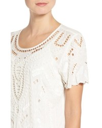 Willow & Clay Ladder Stitch Beaded Top