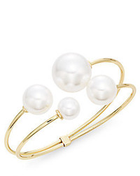 Jules Smith Designs Faux Pearl Cuff Bracelet