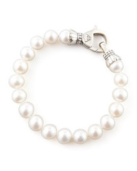 Lagos Luna Single Strand Pearl Bracelet