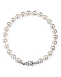 Nadri Imitation Pearl Strand Bracelet