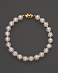Bloomingdale's Tara Pearls Akoya Cultured Pearl Bracelet 75mm