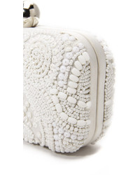 Santi Box Clutch With Embroidered Beading