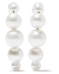 Saskia Diez Pearl Earrings