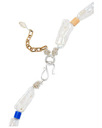 WALD Berlin Genie In A Bottle Pearl And Beaded Necklace