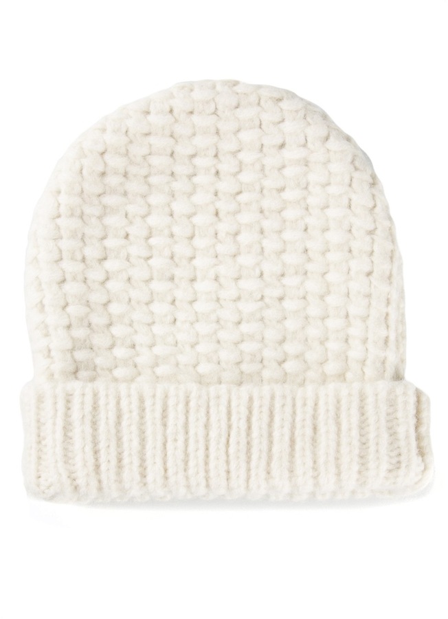 Maison Martin Margiela Knit Beanie, $255 | farfetch.com | Lookastic