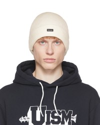 Undercoverism Off White Knit Beanie