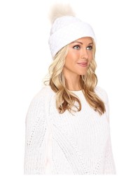 UGG Quilted Fabric Hat W Pom