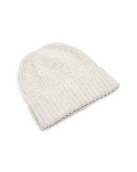 Free People Winnie Cuff Beanie In Oat At Nordstrom
