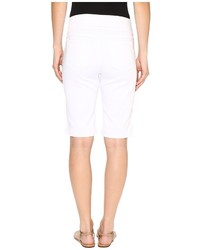 Fdj French Dressing Jeans D Lux Denim Pull On Bermuda In White Shorts