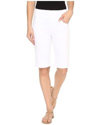 Fdj French Dressing Jeans D Lux Denim Pull On Bermuda In White Shorts