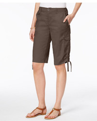 Style&co. Style Co Ruched Bermuda Shorts Created For Macys