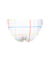Onia Lily Rainbow Grid Bikini Bottoms