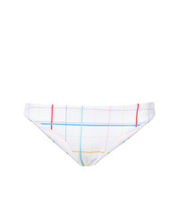 Onia Lily Rainbow Grid Bikini Bottoms