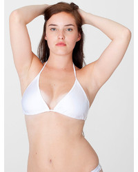 American Apparel Nylon Tricot Triangle Bikini Top