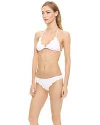 Marysia Swim Broadway Scallop Bikini Top