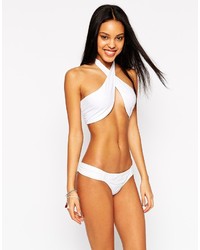 Asos Collection Cross Wrap Halter Bikini Top