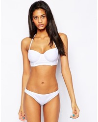 Asos Collection Fuller Bust Mix And Match Longline Bandeau Bikini Top Dd G