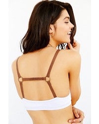 Urban Outfitters Red Velvet By Nicole Marcella Brooklyn Bikini Top