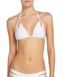 Luli Fama Reversible Triangle Bikini Top