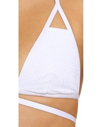 Vitamin A Serra Keyhole Wrap Bikini Top