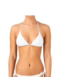 Surfdome Georgia Triangle Bikini Top White
