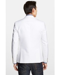 DSQUARED2 Beverly Fit Cotton Silk Single Button Evening Jacket