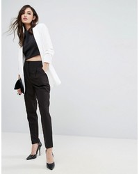 Asos Blazer With Rouched Sleeve