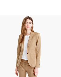 J.Crew Campbell Blazer In Two Way Stretch Cotton