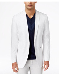 INC International Concepts Carter Classic Fit Nep Two Button Blazer Only At Macys