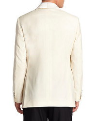 Saks Fifth Avenue Collection Samuelsohn Shawl Collar Wool Dinner Jacket