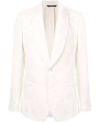 Dolce & Gabbana Single Breasted Linen Blazer