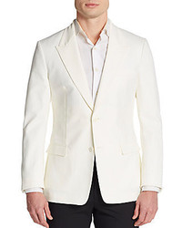 Dolce & Gabbana Solid Stretch Cotton Sportcoat